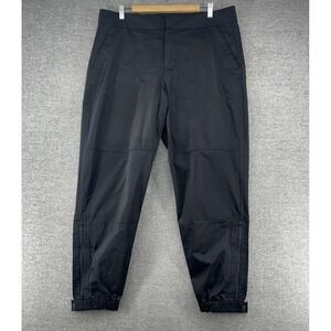 Athleta Radiant Jogger Women Size 16 Black Elastic Ankle Activewear